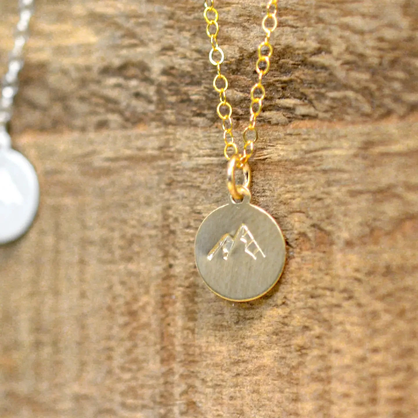 Alpine Peak Necklace Gold Filled - Image 2