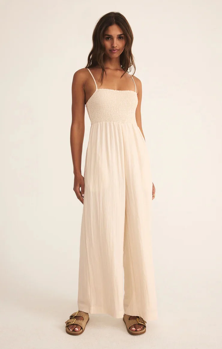 Beachside Jumpsuit Sea Salt