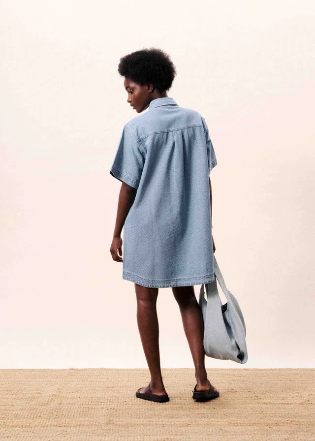 Beryl Dress Light Blue - Image 3