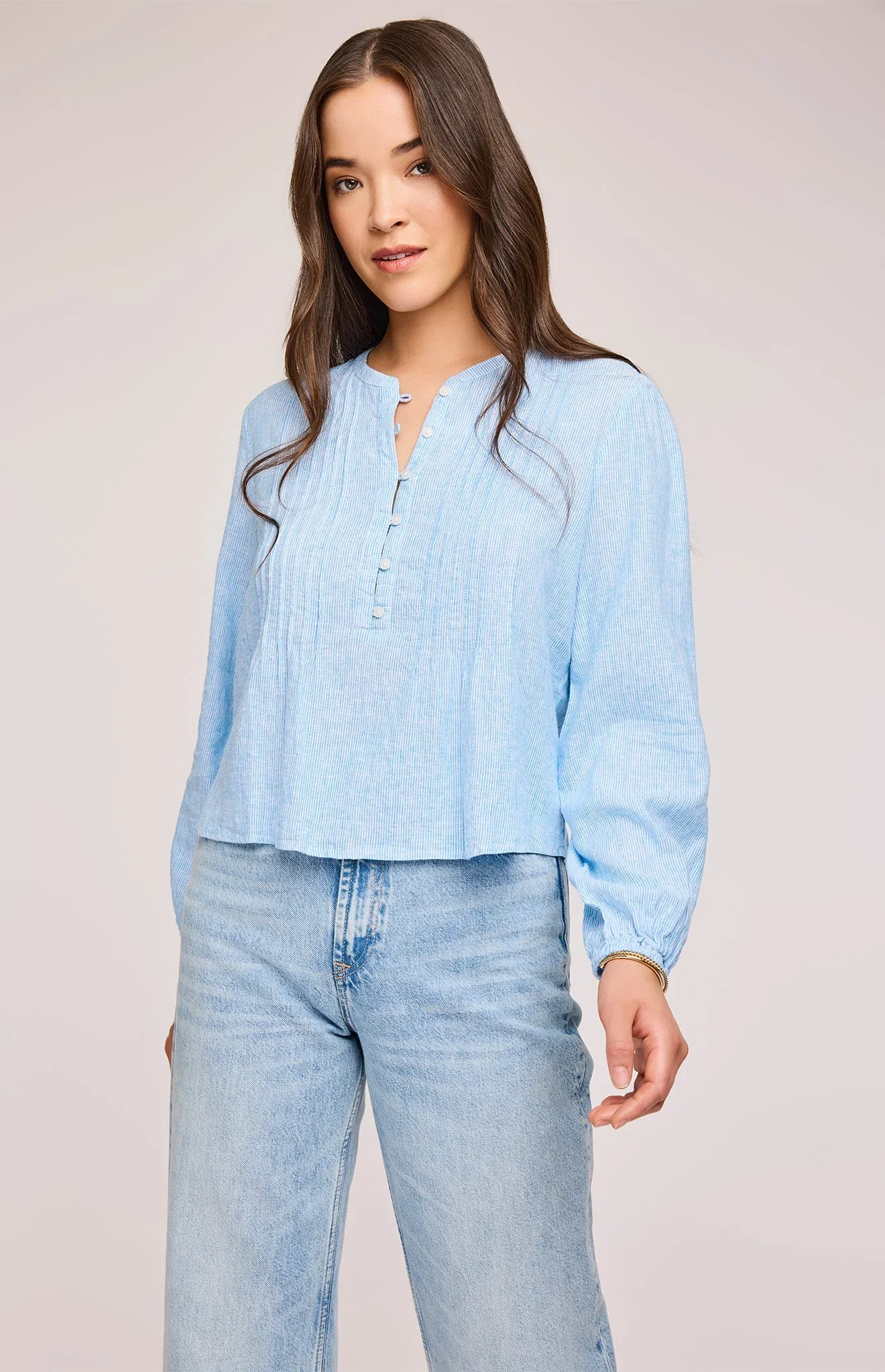 Charlotte Top Capri Mini Stripe