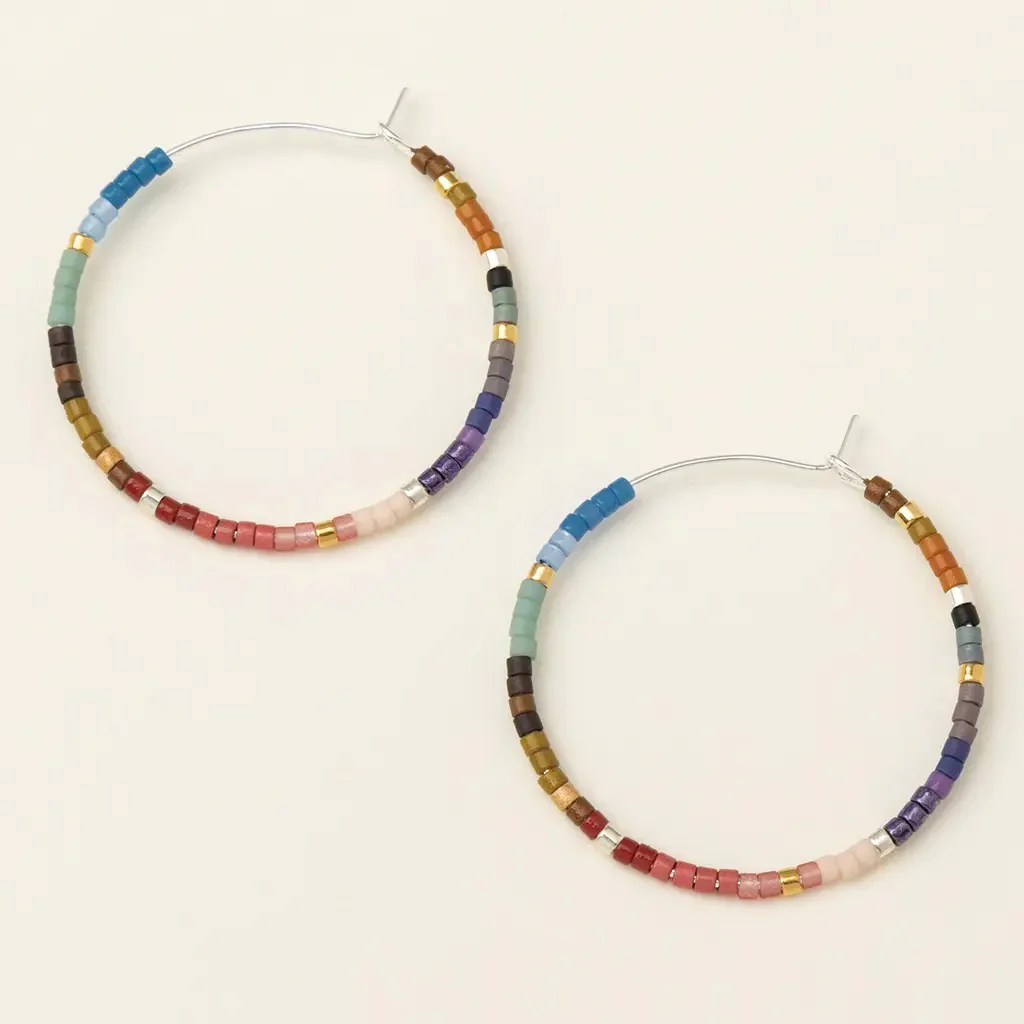 Chromacolor Miyuki Small Hoop Earrings - Image 5