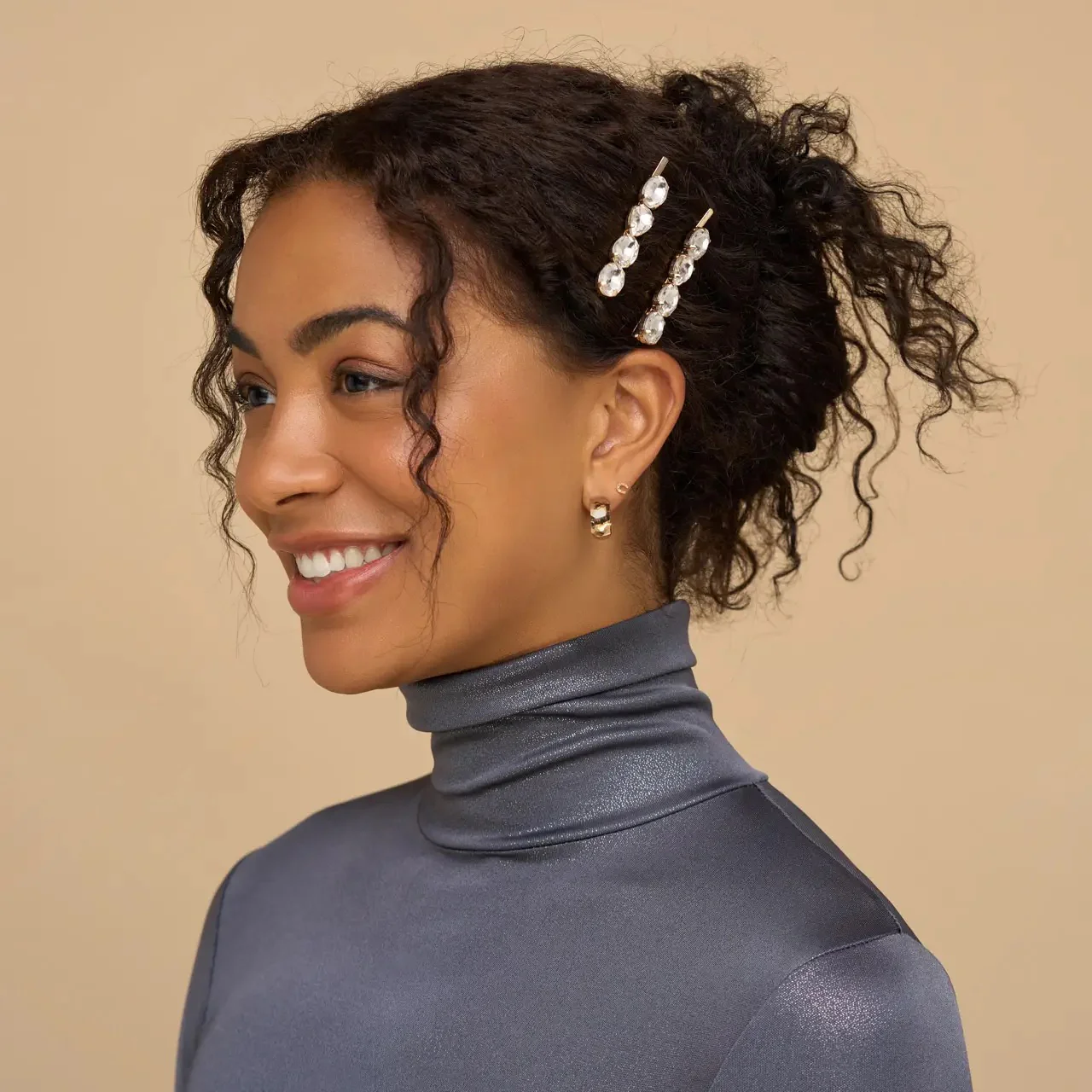 Holiday Gemstone Bobby Pin Set - Image 2