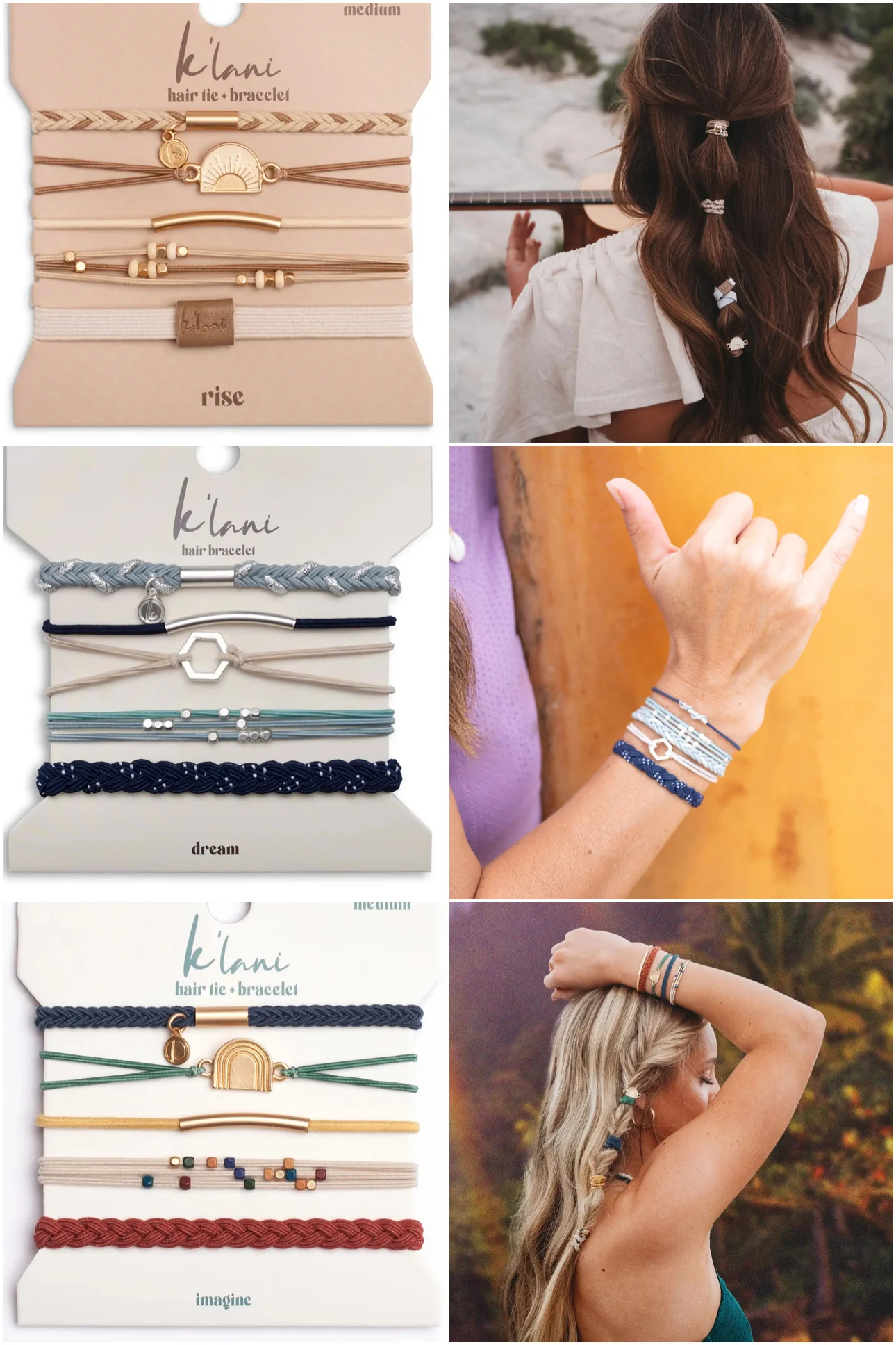 K'Lani Hair Tie Bracelets - - Image 4