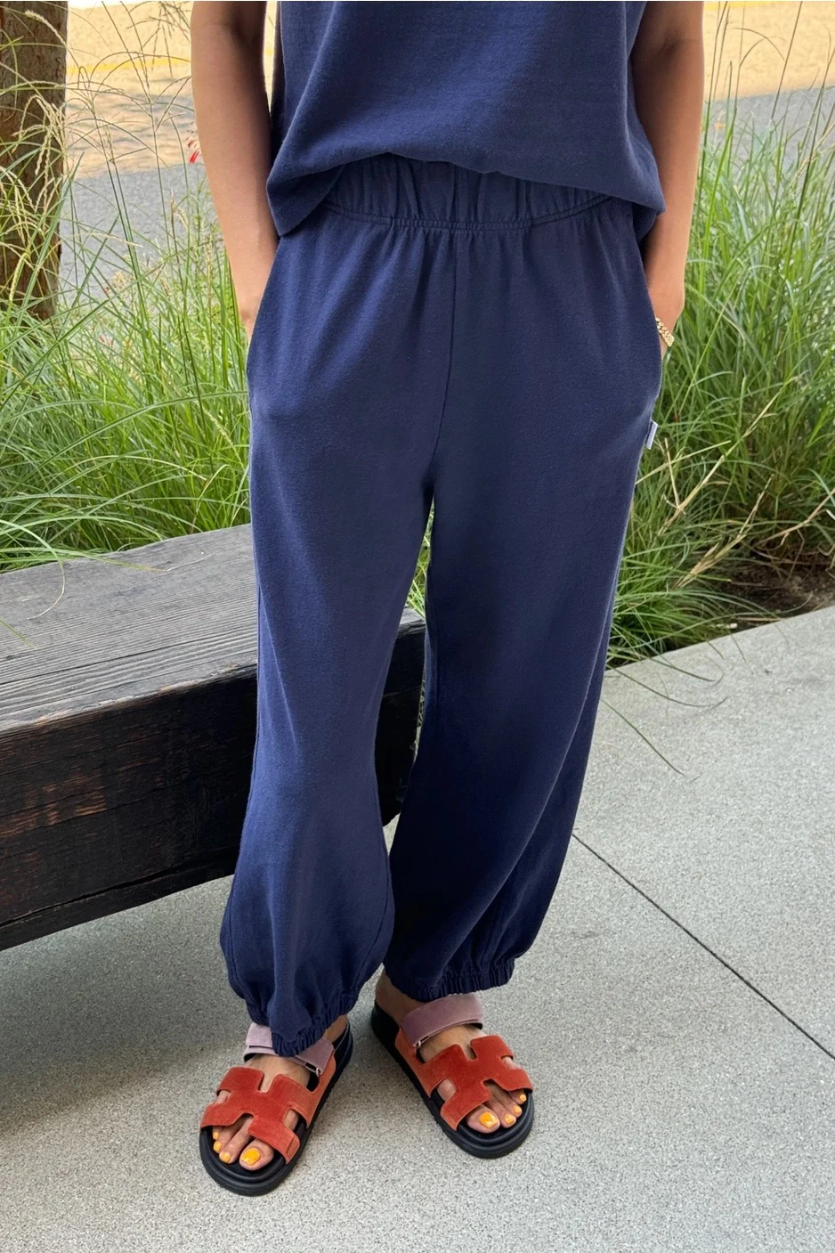 Le Bon Shoppe Balloon Pant Midnight - Image 2