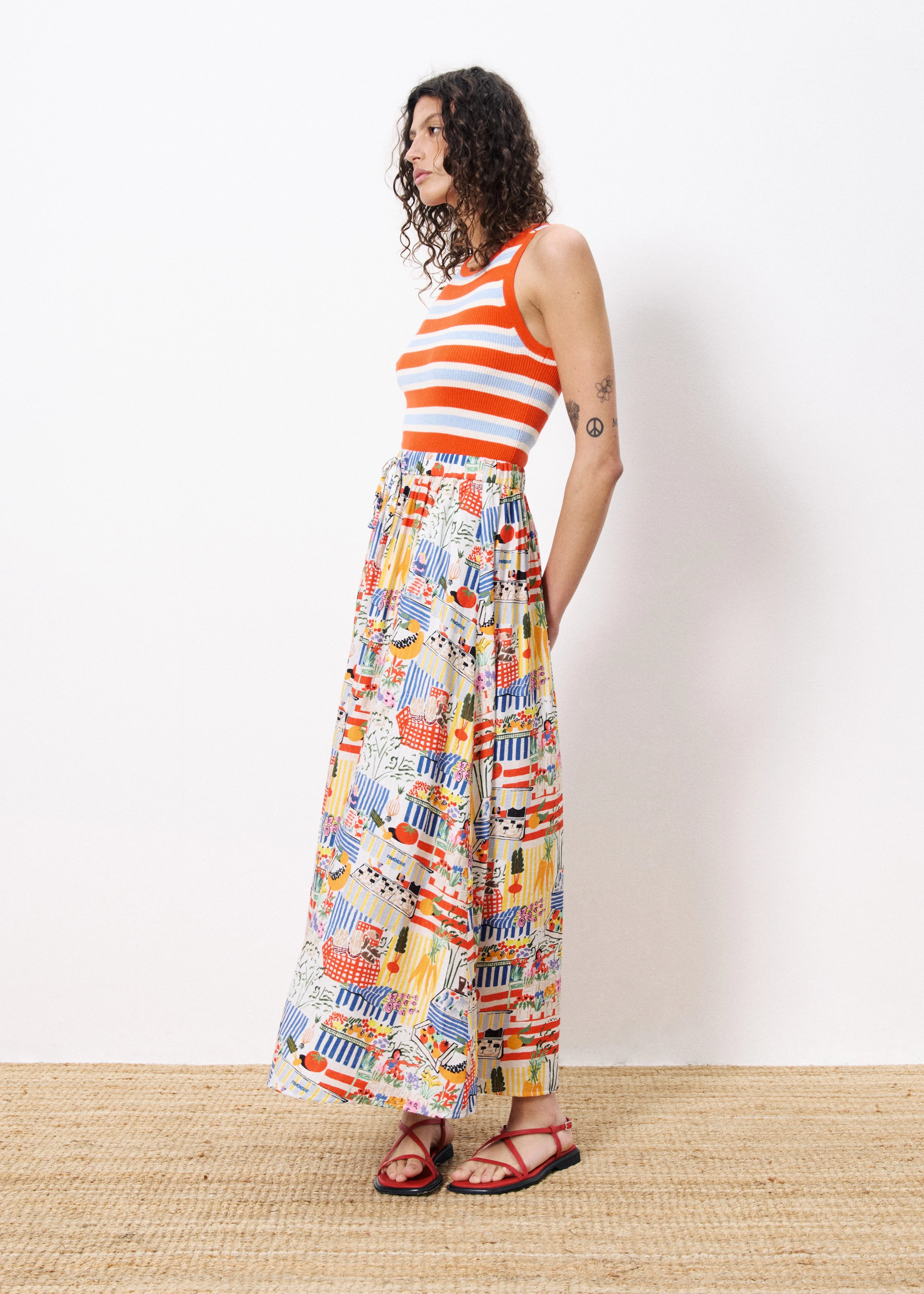 Liliane Skirt Market Print - Image 3