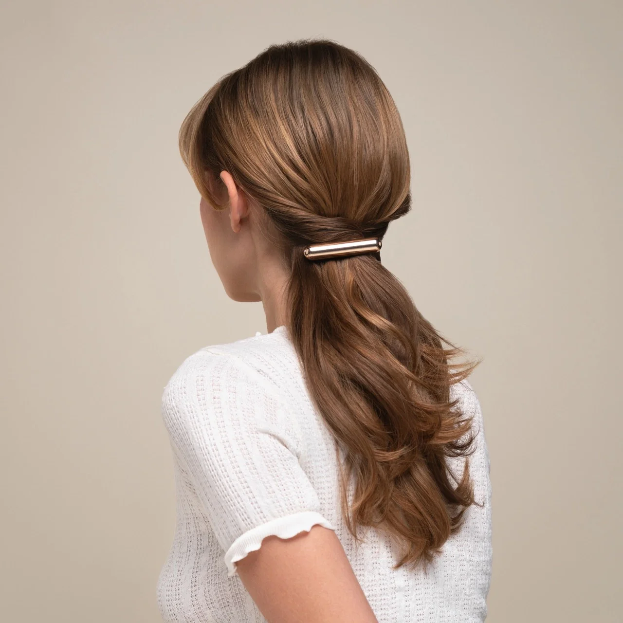 Mini French Hair Pin & Clips 3pc Set - Gold - Image 3