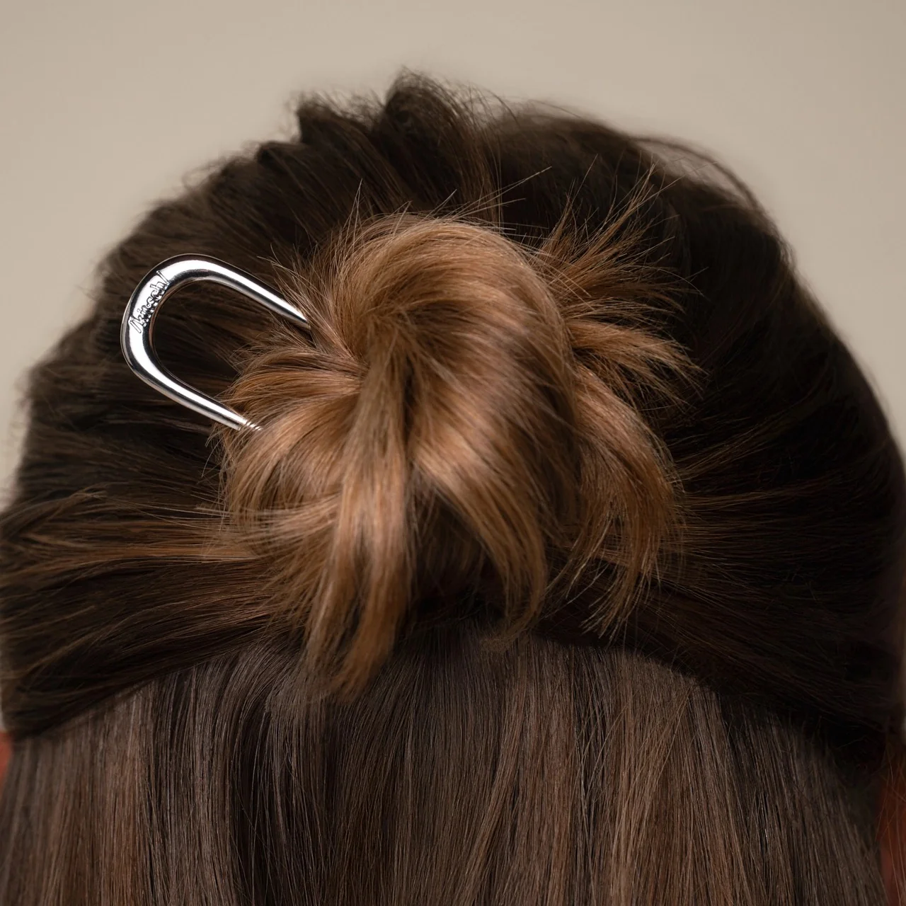 Mini French Hair Pin & Clips 3pc Set - Silver - Image 3