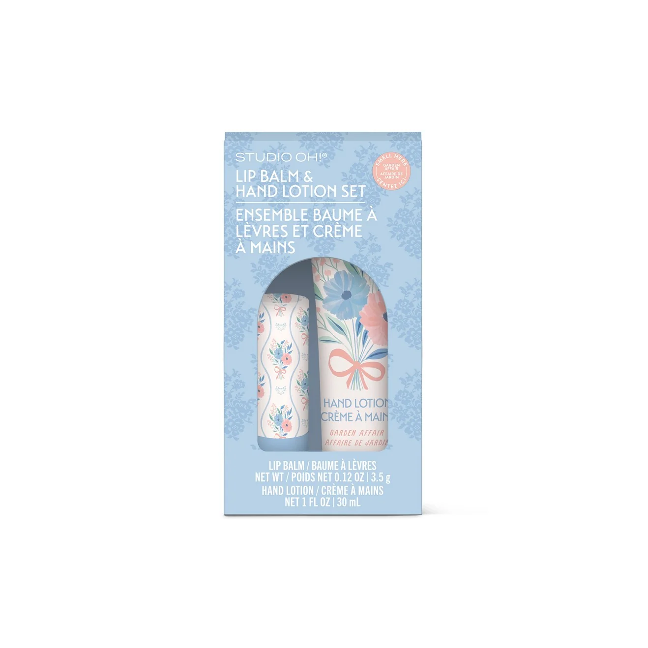Romantic Rococo Lip Balm + Hand Lotion Set