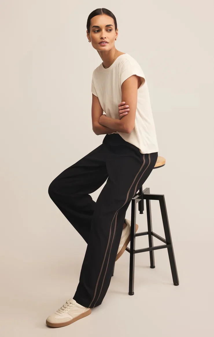 Saunder Track Pant Black