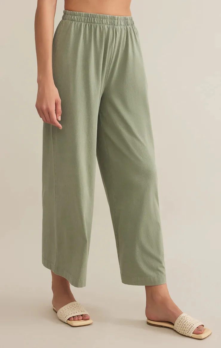 Scout Jersey Flare Pant Avocado - Image 2