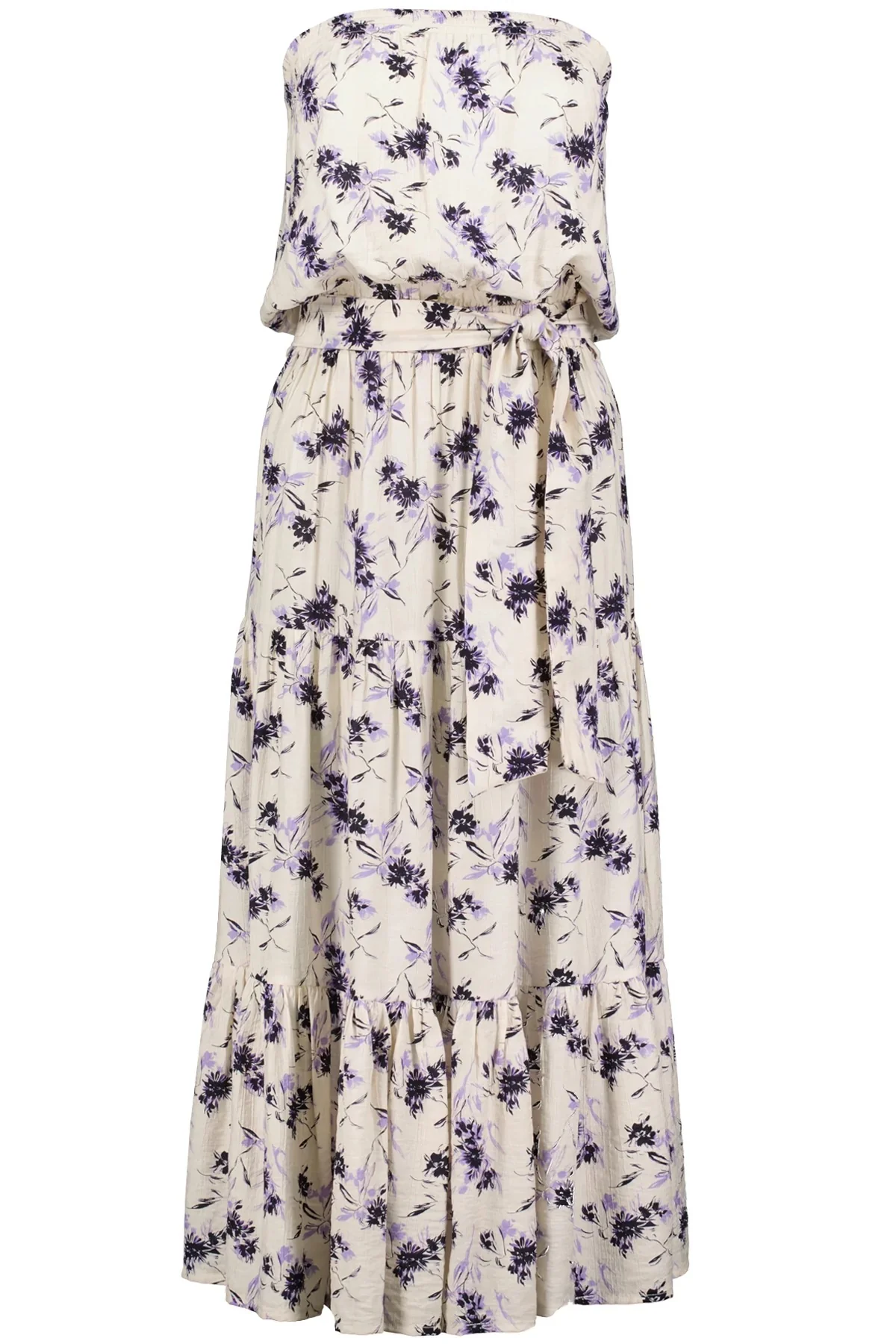 Serafina Strapless Dress Iris - Image 4