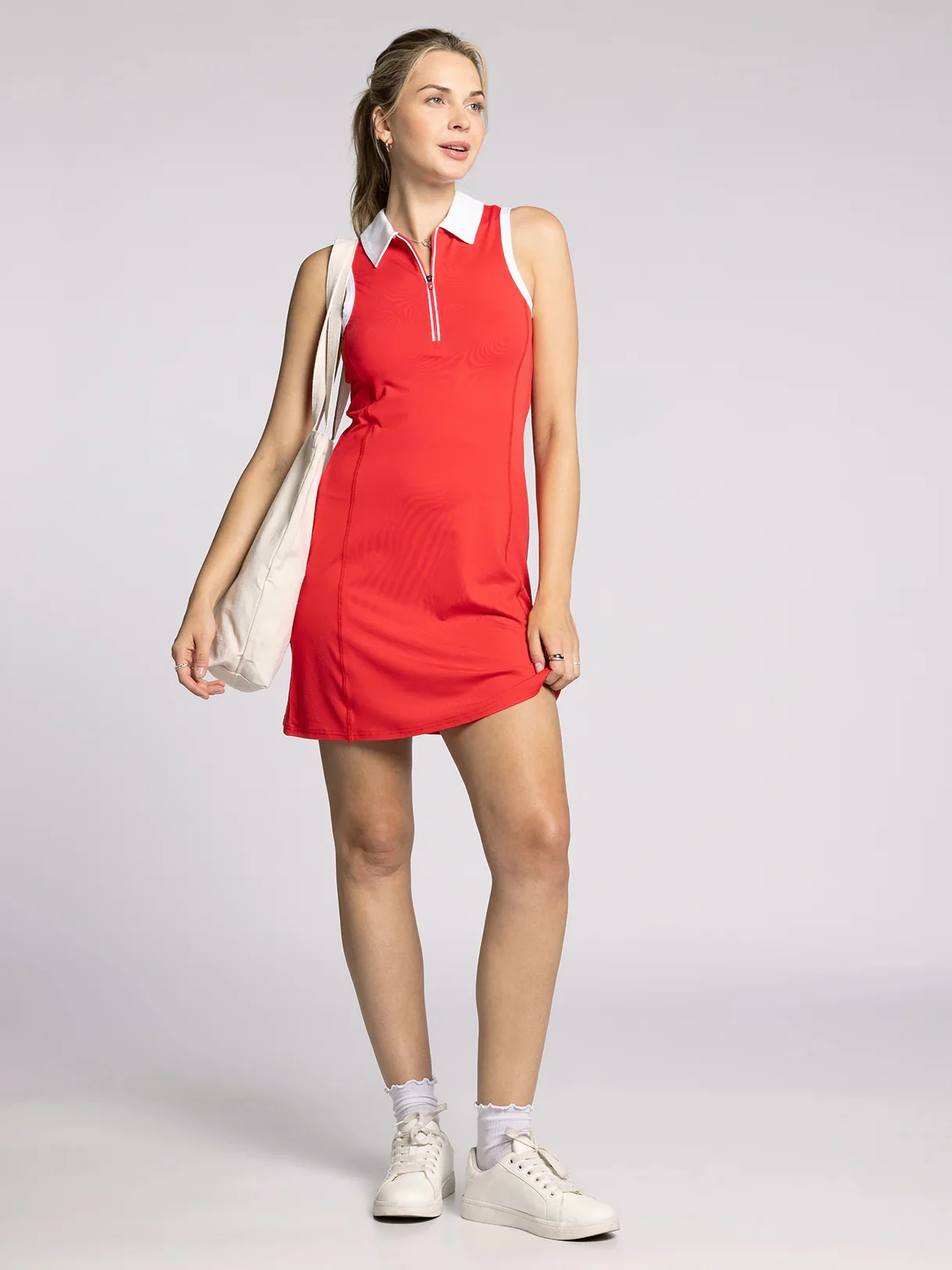 Serena Dress Red - Image 5