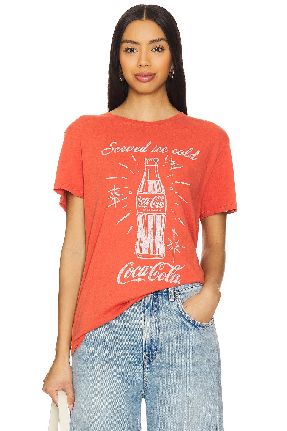 Served Ice Cold Coca-Cola Tee Red