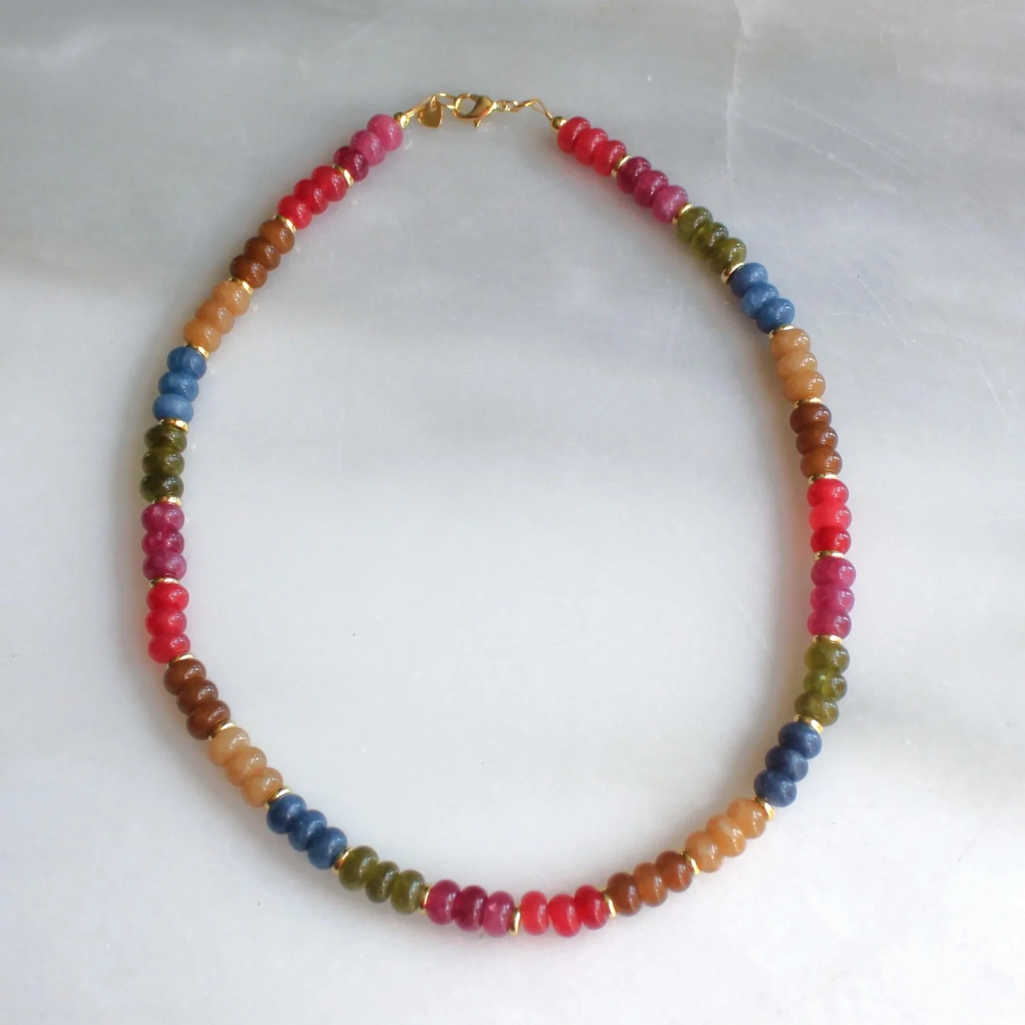 Sunlit Canyon Beaded Necklace