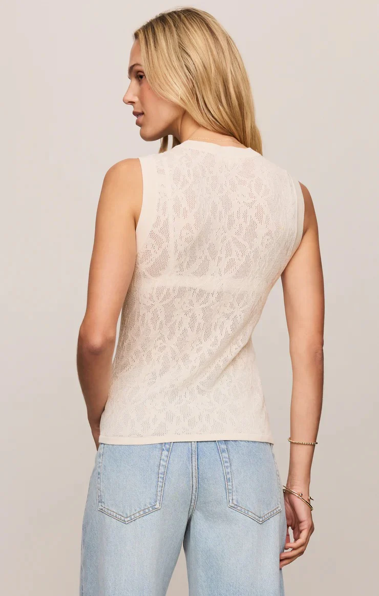 Tibi Mesh Tank Cloud - Image 2