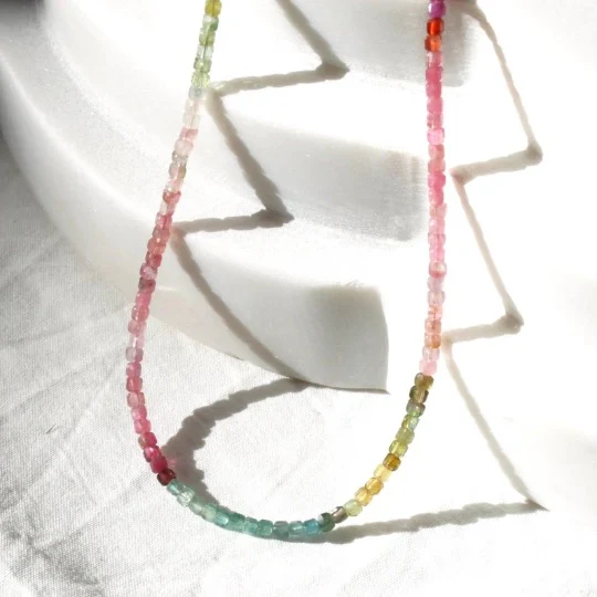Tourmaline Beaded Necklace