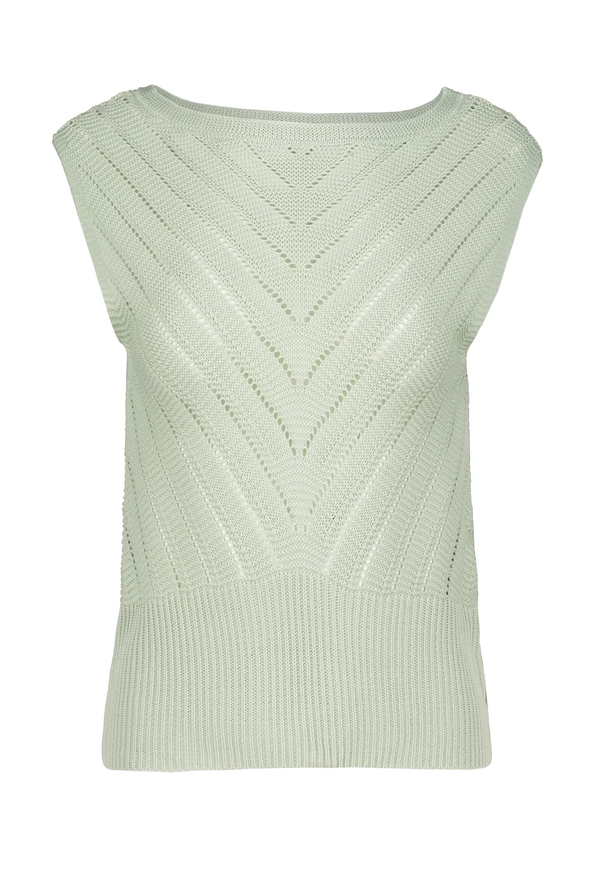 Zen Sleeveless Sweater Aloe - Image 3